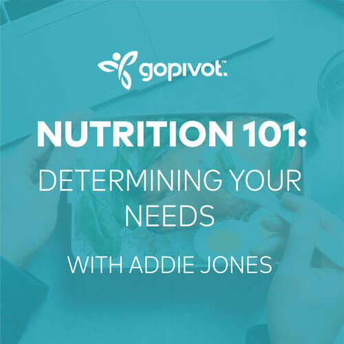 On-Demand Webinar: Nutrition 101: Determining Your Needs